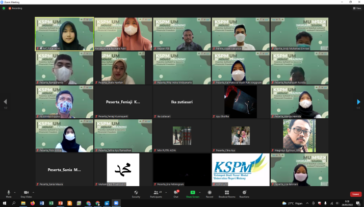 In House Training (IHT) KSPM dan Galeri Investasi BEI FEB UM