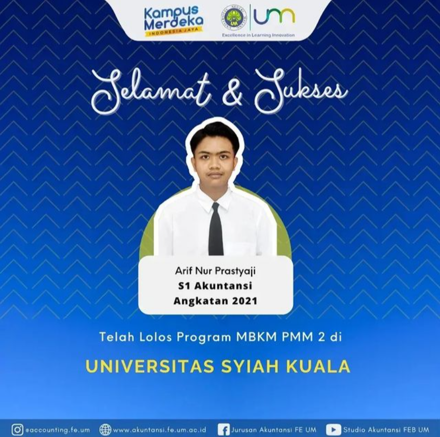 Empat Mahasiswa Departemen Akuntansi Lolos MBKM Pertukaran Mahasiswa Merdeka 2