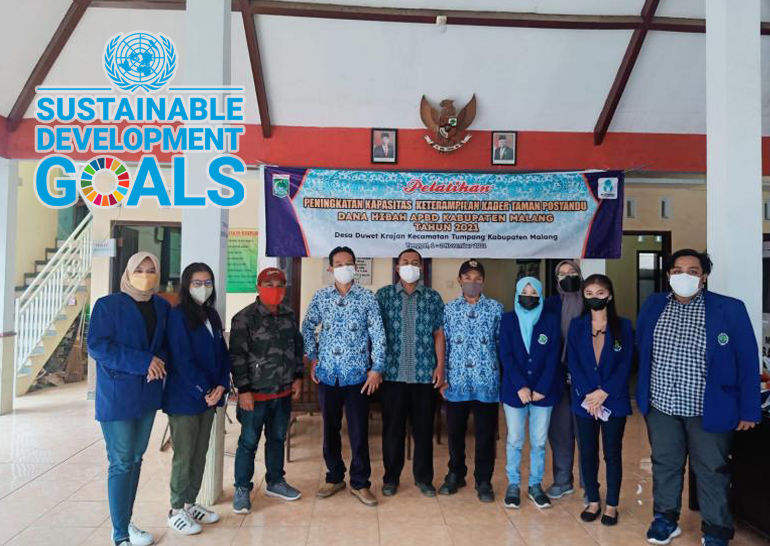 Diskusi Penggunaan Aplikasi Sistem Keuangan Desa 2021 oleh Tim Pemb UM Demi Mewujudkan SDGs