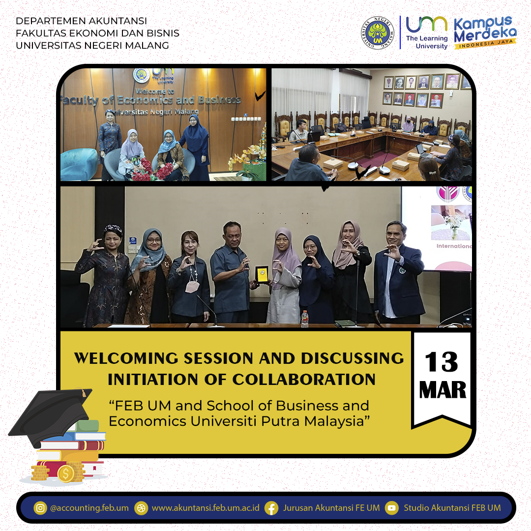 Welcoming Session and Discussing Initiation of Collaboration UM dan UPM dalam Mendukung SDGS 17