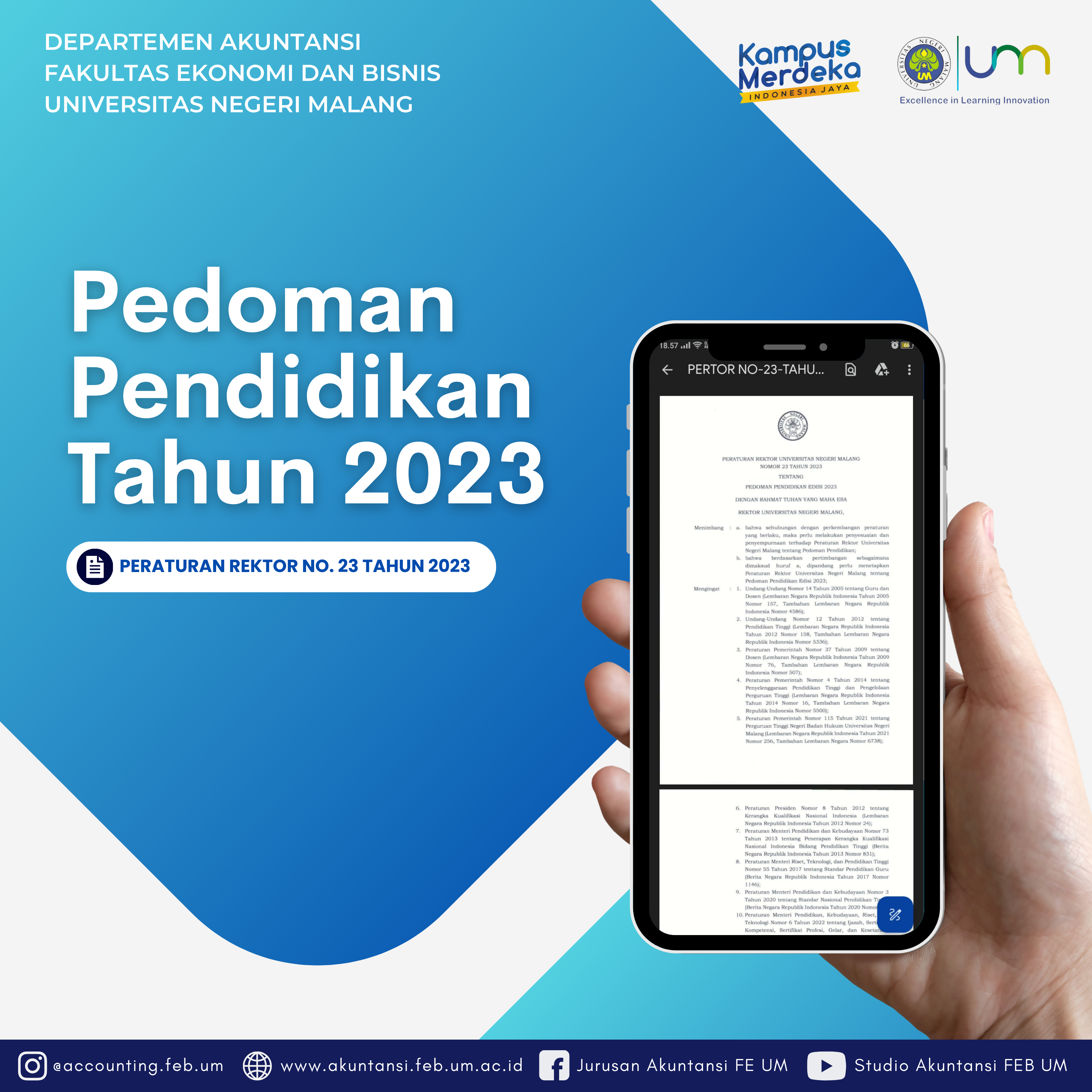 Pedoman Pendidikan Edisi 2023