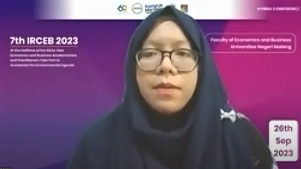 Akselerasi SDG Agenda Lingkungan: Fakultas Ekonomi dan Bisnis Universitas Negeri Malang Bersinergi dengan Akademisi dan Praktisi Global dalam 7th IRCEB 2023